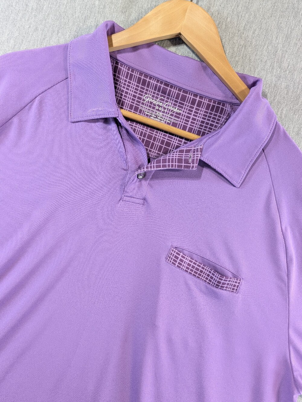 Gordon Cooper Golf Polo Shirt Men's XL Purple